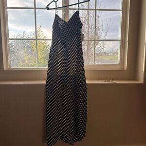 Bar III Strapless Black and White Dress